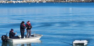 Porto di Anzio, drone mangia plastica in azione per la pulizia dell'acqua
