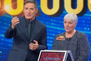 L'Eredità 20 febbraio, Gabriella torna alla Ghigliottina: quanto ha vinto ieri sera in attesa della Super Ghigliottina 1 L'Eredità 20 febbraio, Gabriella torna alla Ghigliottina: quanto ha vinto ieri sera in attesa della Super Ghigliottina
