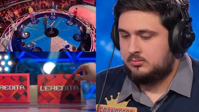 L’Eredità 13 febbraio, chi è il nuovo campione Francesco e quanto ha vinto ieri sera