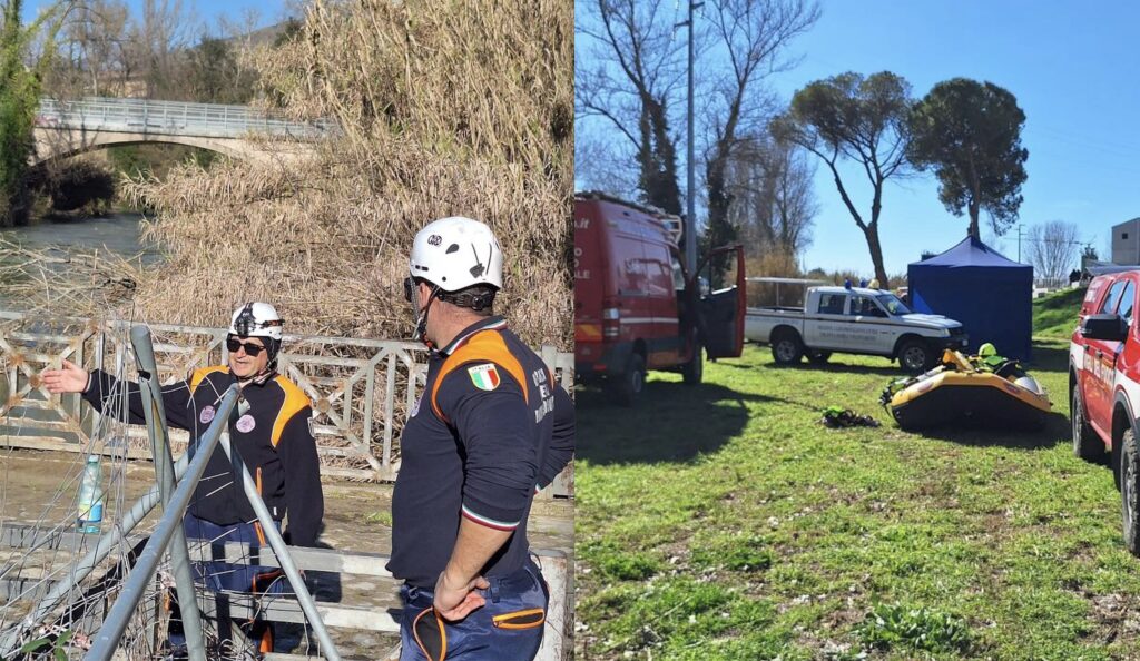 Riaperte a Tivoli le ricerche di Alessandro Giannetti: sub di nuovo nell'Aniene 2 Riaperte a Tivoli le ricerche di Alessandro Giannetti: sub di nuovo nell'Aniene 2