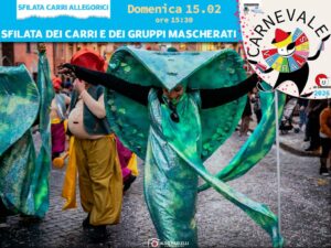 Carnevale a Roma e nel Lazio, weekend 14 e 15 febbraio: programma eventi tra sfilate e carri allegorici 4 Carnevale a Roma e nel Lazio, weekend 14 e 15 febbraio: programma eventi tra sfilate e carri allegorici 3