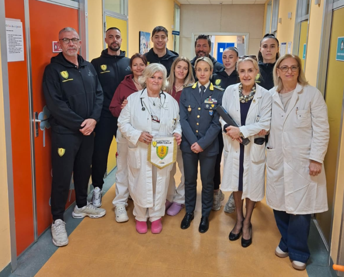 ATLETI KARATE PEDIATRIA OSTIA 2026 MARZO GRASSI OSPEDALE FOTO COPERTINA