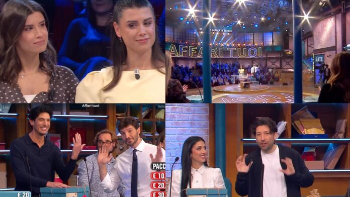 Affari tuoi cp Affari Tuoi, Valentina dalle Marche gioca con la gemella: il racconto della partita e quanto hanno vinto ai pacchi