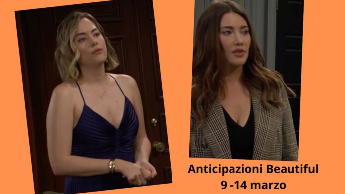 Anticipazioni Beautiful dal 9 al 14 marzo: Brooke rifiuta la proposta di Ridge, Bill scopre la verità su Luna