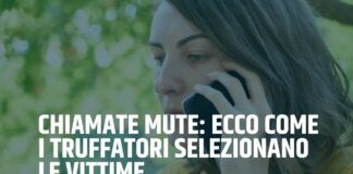 Chiamate mute e truffe telefoniche