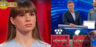 L'Eredità 24 marzo, la 18enne Giulia alla Ghigliottina: parola vincente e quanto ha vinto