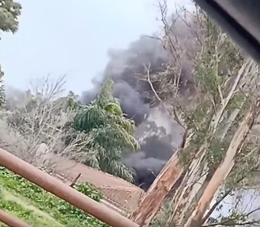 Incendio a ridosso della tenuta di Castel Porziano: allarme per il fumo nero e tossico nelle abitazioni 1 Incendio a ridosso della tenuta di Castel Porziano: allarme per il fumo nero e tossico nelle abitazioni 1