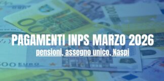 Pagamenti INPS Marzo 2026