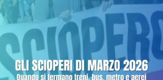 Scioperi Marzo 2026