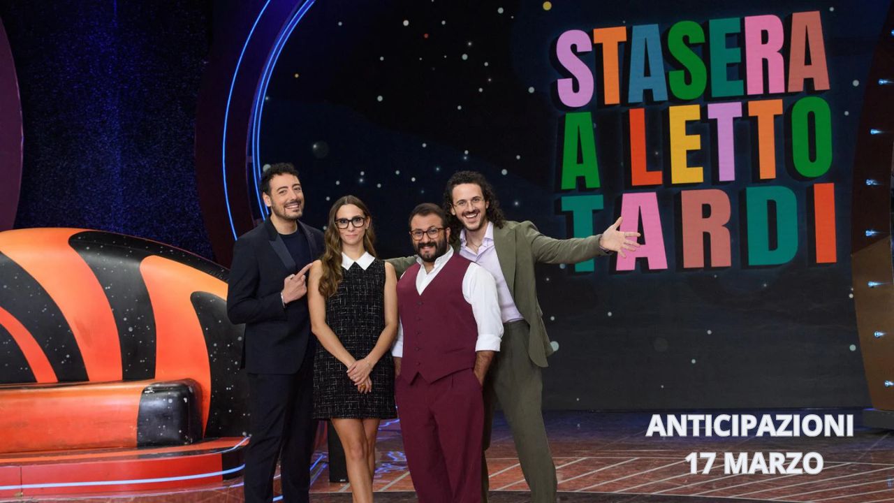 Stasera a letto tardi