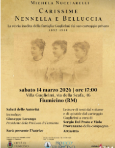 Carissime Nennella e Belluccia: storia inedita della famiglia Guglielmi che nell'800 acquistò la villa di Fiumicino 1 Carissime Nennella e Belluccia: storia inedita della famiglia Guglielmi che nell'800 acquistò la villa di Fiumicino 1