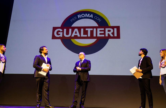 a ostia roma con gualtieri