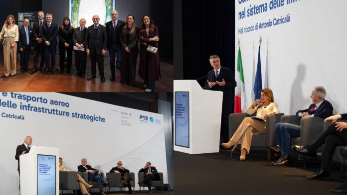 Infrastrutture aeroportuali e trasporto aereo: al "Leonardo da Vinci" Enac e Adr ricordano Antonio Catricalà