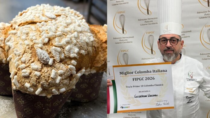 colomba pasquale guiderdone Dal litorale romano ai vertici nazionali del gusto Vincenzo primeggia con la sua colomba pasquale