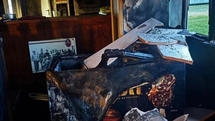 fiumicino calcio cp Incendiato il bar del campo sportivo del Fiumicino Calcio: migliaia di euro di danni