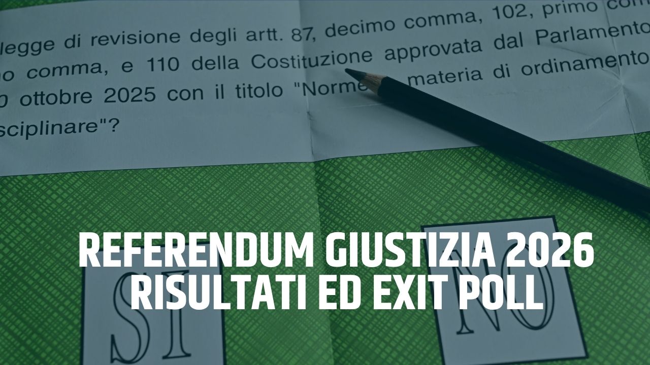 referendum risultati e exit poll