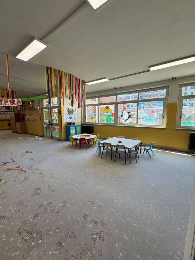 Pulizia in tempi record delle scuole Cuoco e Giuliani devastate dai vandali 1