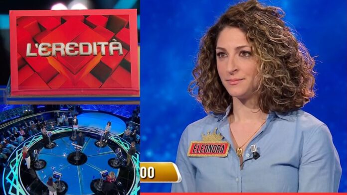 L'Eredità 25 aprile, Eleonora spera nel trattamento della Ghigliottina ma ha la sorpresa: parola vincente