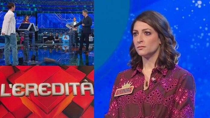 L'Eredità cp L'Eredità 26 aprile 2026, Eleonora punta ad una Ghigliottina da Nazionale: parola vincente e montepremi