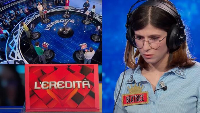 L'Eredità 21 aprile, Beatrice campionessa non gestisce la Ghigliottina: parola vincente e quanto ha vinto ieri