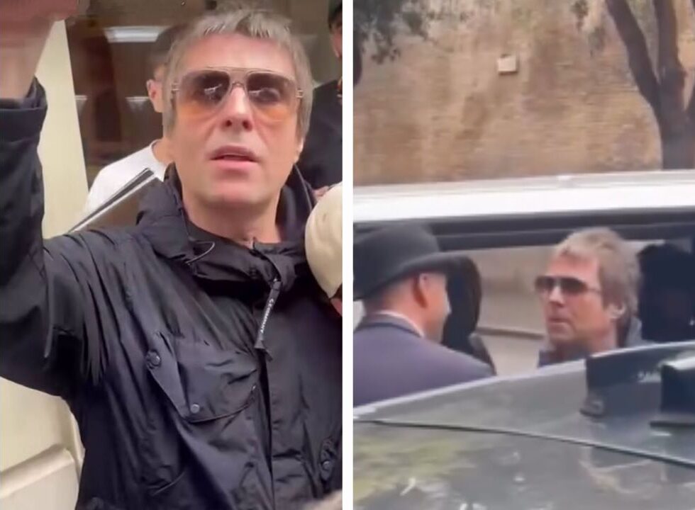 Oasis a roma liam gallagher