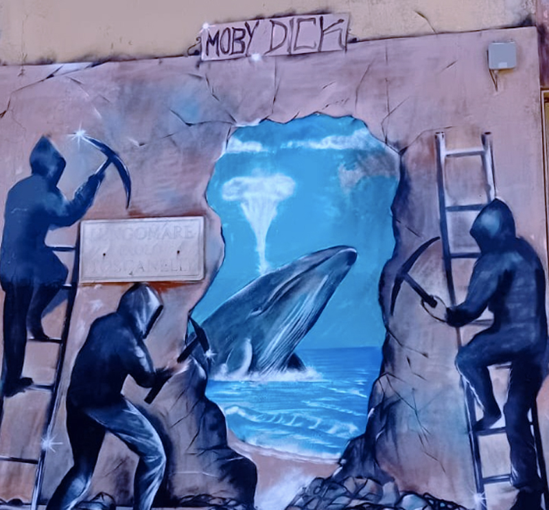 Moby Dick squarcia il "Lungomuro": l'opera monumentale per liberare il mare di Roma (FOTO) 1 Moby Dick squarcia il "Lungomuro": l'opera monumentale per liberare il mare di Roma (FOTO) 1