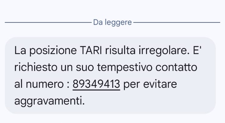Il falso avviso TARI che minaccia e inganna i cittadini: come riconoscere la truffa 1