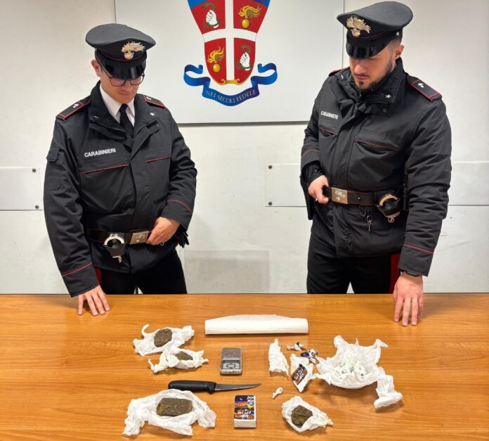 La droga sequestrata