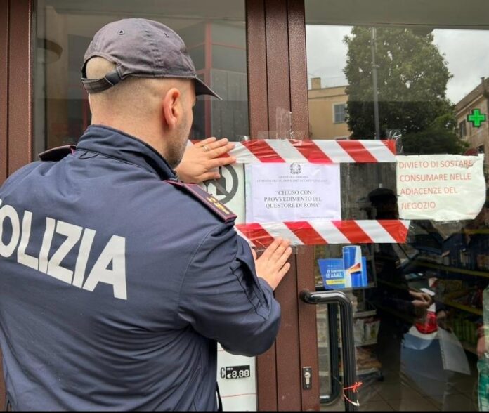 Genanzo, sigilli al minimarket