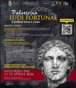 A Palestrina viaggio gratis nella Roma Antica con la Dea Fortuna Primigenia: il programma 2