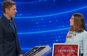 L'Eredità 21 aprile, Beatrice campionessa non gestisce la Ghigliottina: parola vincente e quanto ha vinto ieri 1