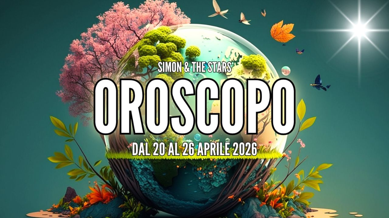Oroscopo Simon and the Stars: i top 5 segni fortunati nella settimana dal 20 al 26 aprile 2026 1 Oroscopo Simon and the Stars: i top 5 segni fortunati della settimana