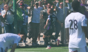 Stadio rovente per Ostiamare-L’Aquila: tifo biancoviola da tutto esaurito (VIDEO) 1
