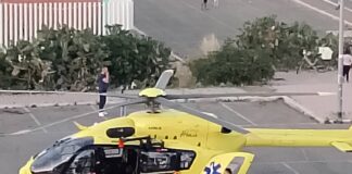 Elisoccorso a ostia, skatepark