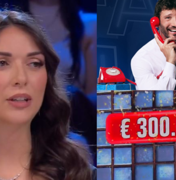 Affari Tuoi 8 maggio 2026, Emanuela vince ai pacchi ma lascia una cifra da capogiro