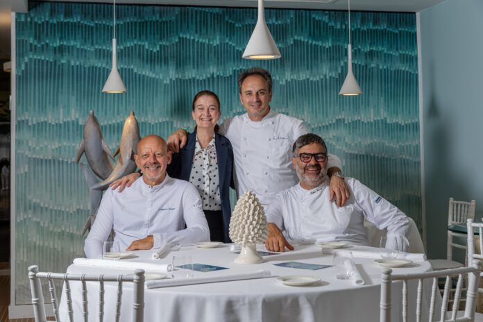 incontro dei mari, chef stellati a fiumicino