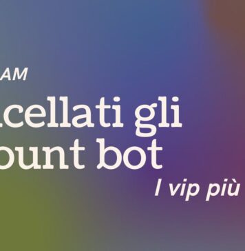 Instagram cancella account bot