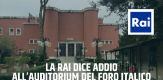 Rai, addio Auditorium Foro Italico