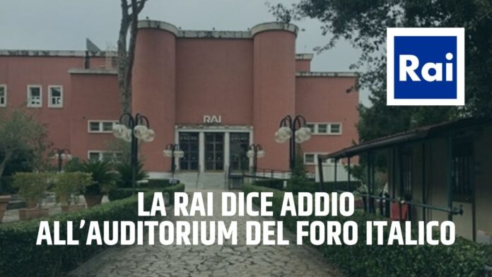 Rai, addio Auditorium Foro Italico