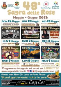Sagre a Roma e nel Lazio del 29 al 31 maggio: dove andare, cosa mangiare, programmi 4 Sagre a Roma e nel Lazio del 29 al 31 maggio: dove andare, cosa mangiare, programmi 4