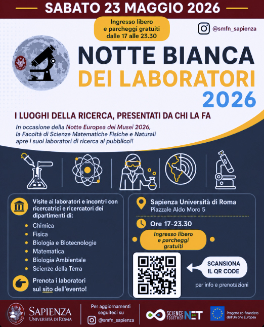 La Sapienza svela i suoi segreti: torna la "Notte dei laboratori", tra telescopi e DNA per toccare con mano la ricerca (FOTO) 1
