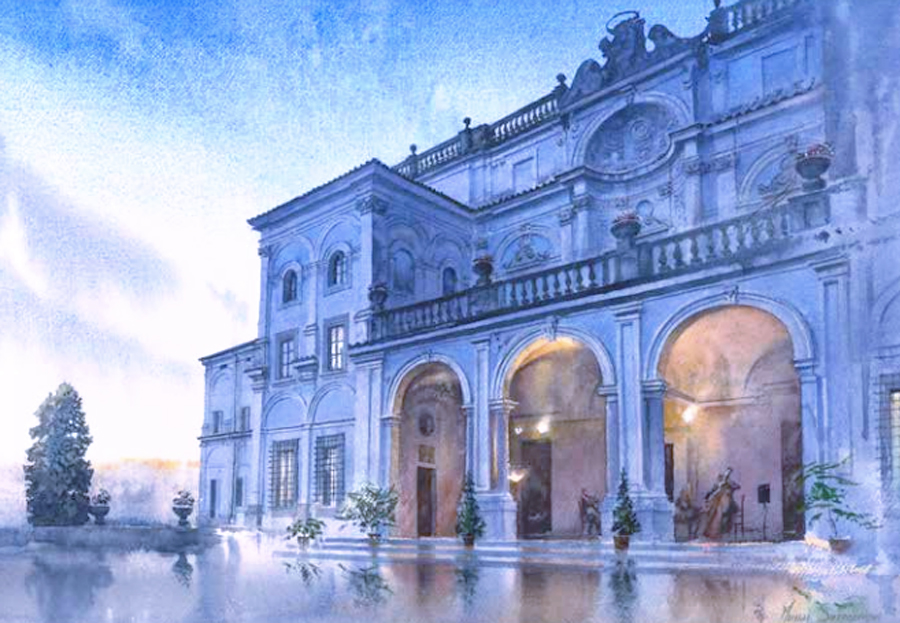 I maestri mondiali dell'acquarello illuminano Frascati: tre giorni di arte, degustazioni e concerti gratuiti (VIDEO) 1