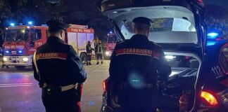 Incendi a monte Mario