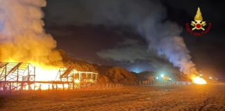 incendio a sabaudia