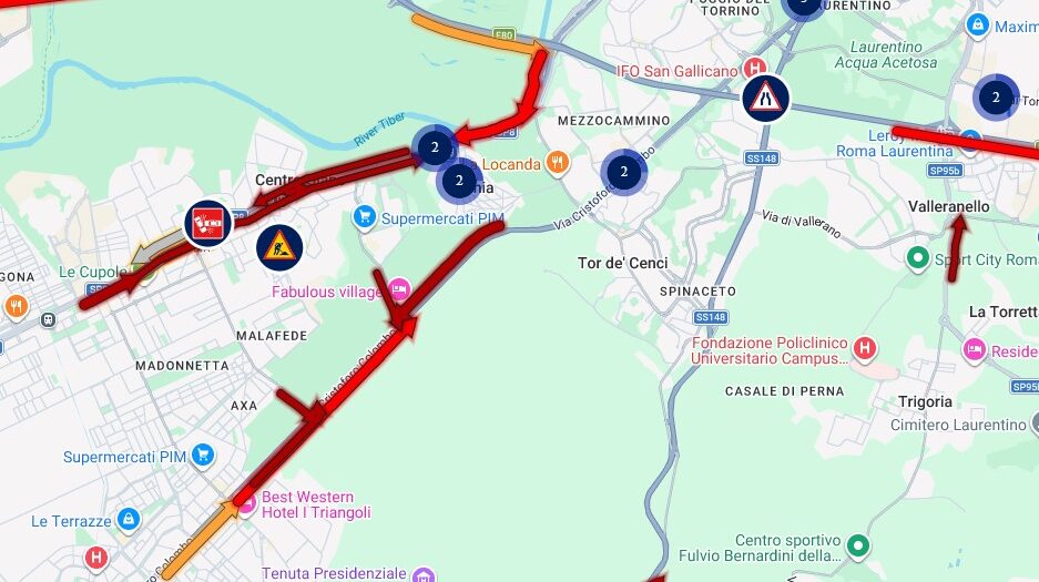 incidente sulla via del mare