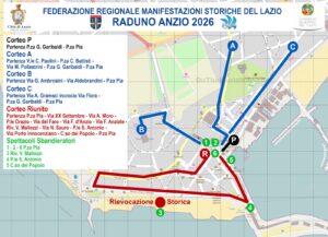 Sbandieratori, tamburini, antichi mestieri, spettacoli: ad Anzio è di scena il super raduno di 20 Città 1