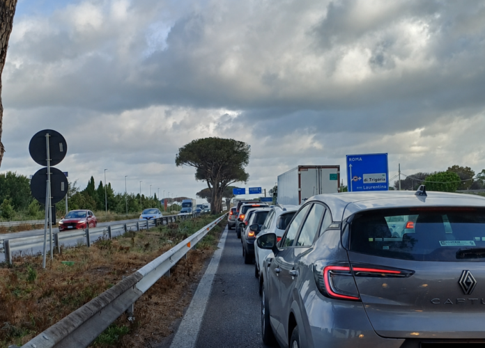 incidente sulla via pontina