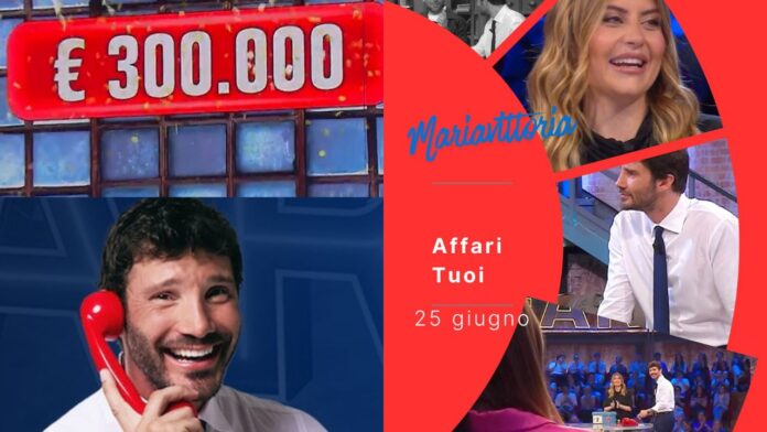 Affari Tuoi copertina Affari Tuoi 25 giugno 2026, Mariavittoria trova il jackpot Gennarino: quanto ha vinto ieri