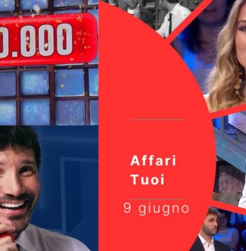 Affari Tuoi 9 giugno, metà montepremi per Rita: quanto ha vinto ieri ai pacchi