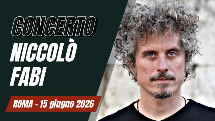 Concerto Niccolò Fabi a Roma